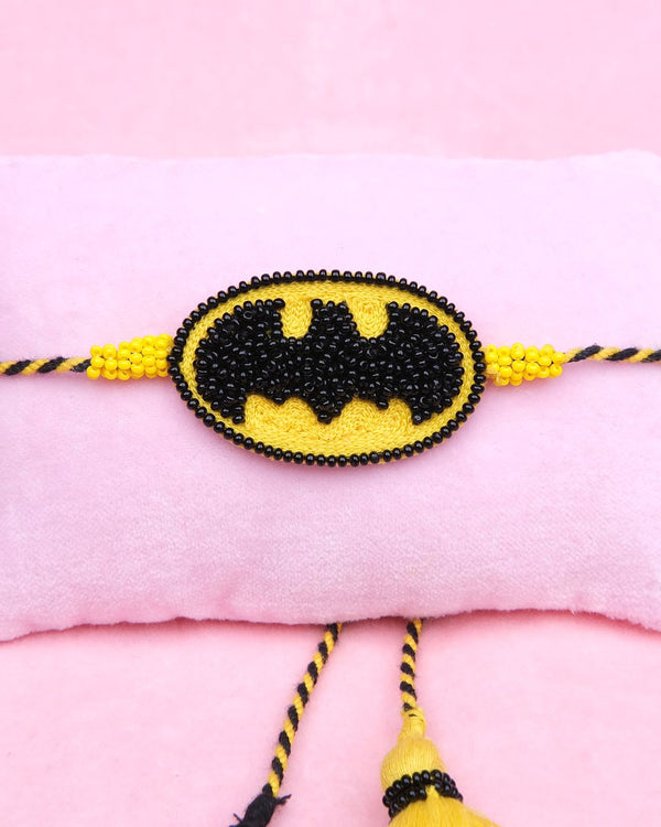 Superhero Rakhi - Yellow & Black - TONOTO