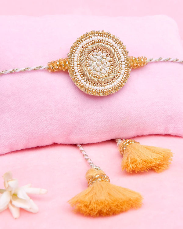 Traditional Rakhi - Gold - TONOTO