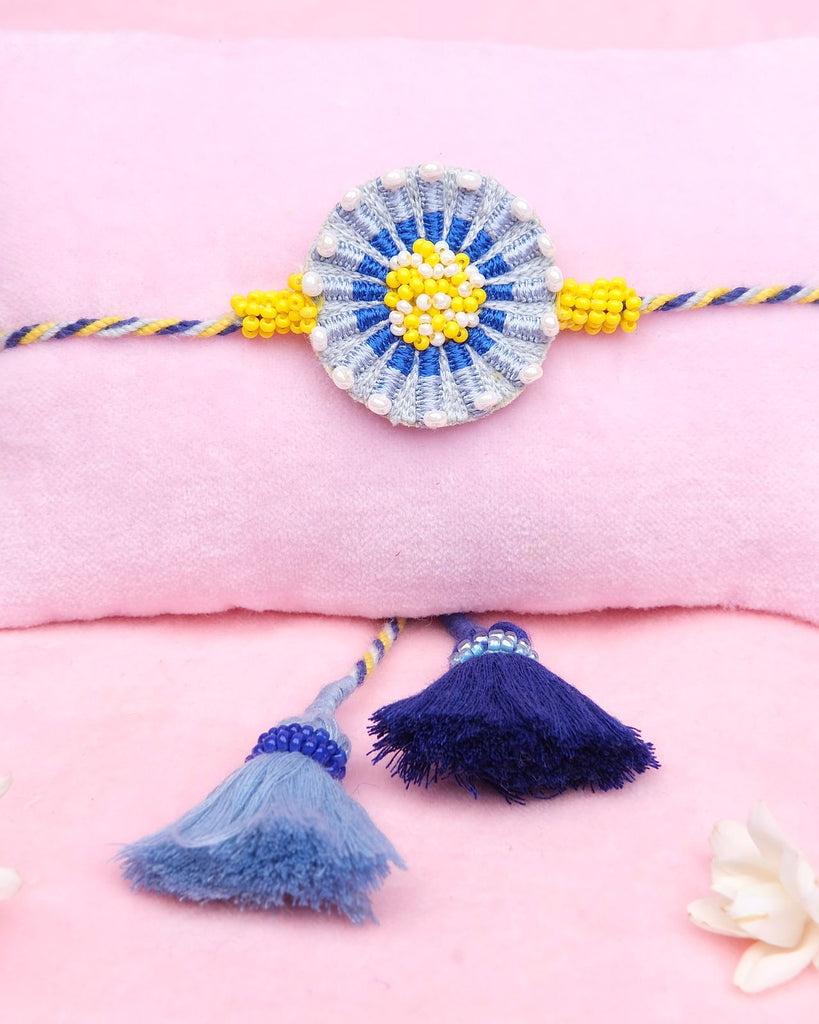 Traditional Rakhi - Blue - TONOTO