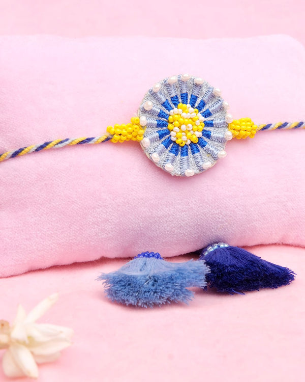 Traditional Rakhi - Blue - TONOTO