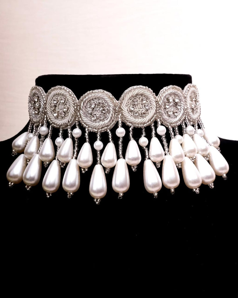 Eka Choker - Silver - TONOTO