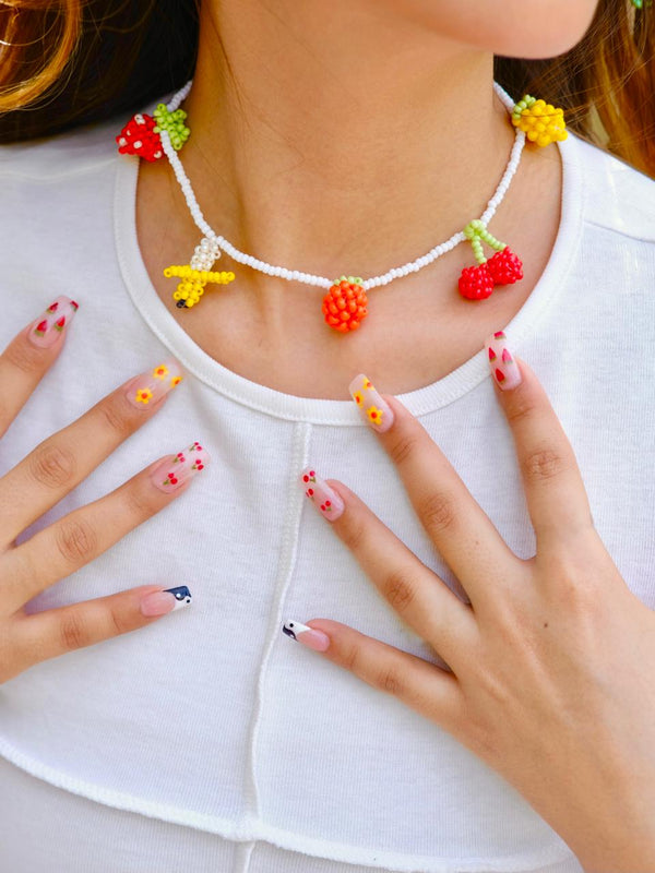 Summer Fruit Platter Choker - Tonoto (7722599022838)